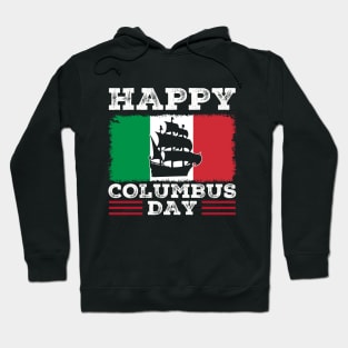 Happy Columbus Day Italian American 1492 Hoodie